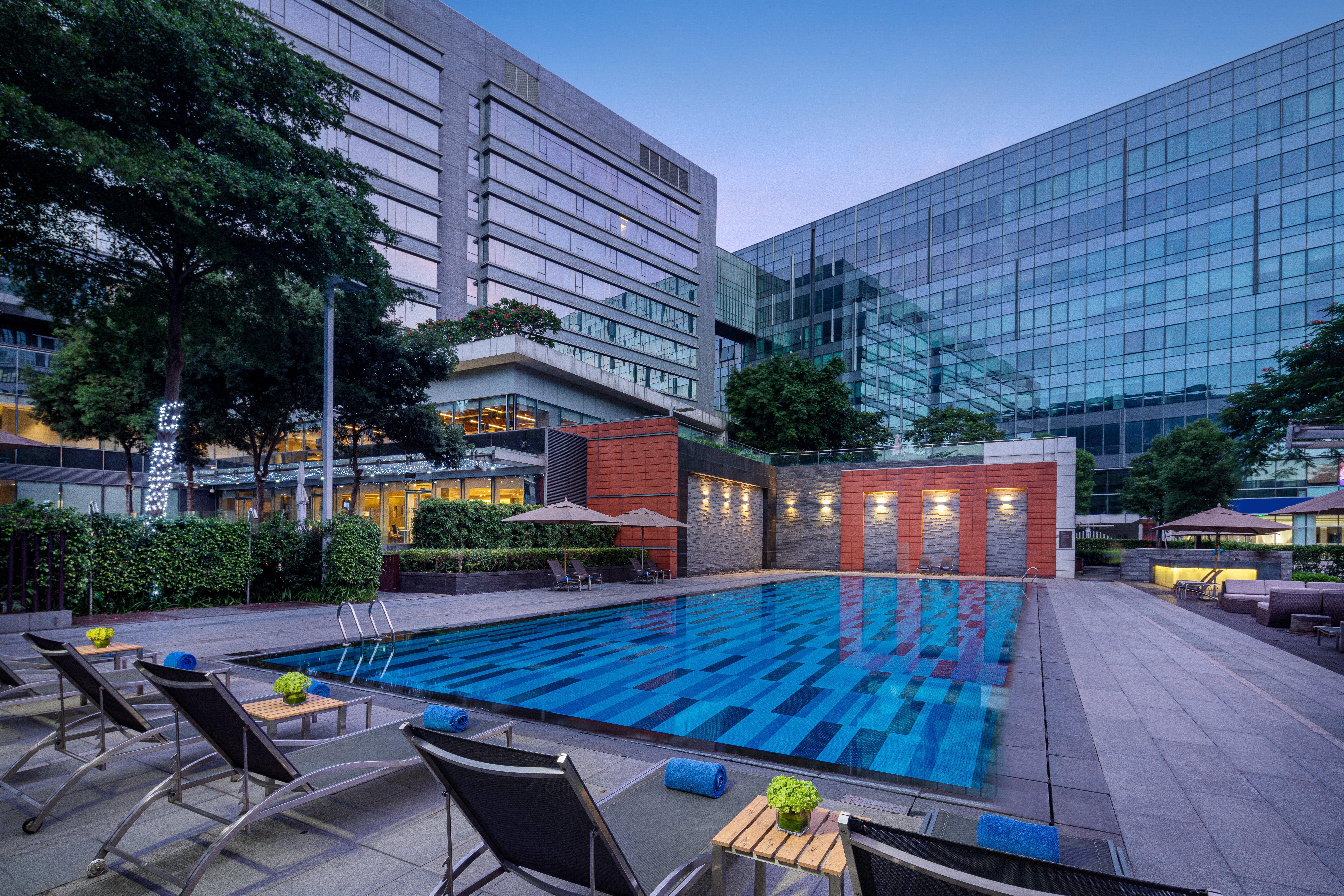 Crowne Plaza Guangzhou Huadu By Ihg - Free Shuttle Bus Between Hotel To Exhibition Center During Canton Fair Kültér fotó